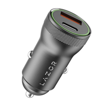 LAZOR Voyager S 20W Dual Charger - Type-C/Type-A