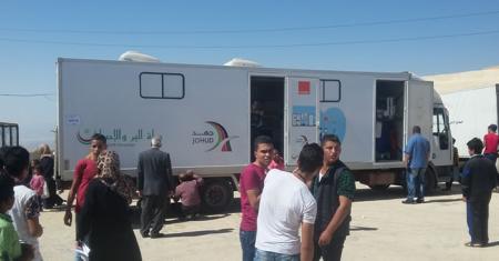 Orange Jordan supports free medical day in a number of villages in Madaba in partnership with the Jordanian Hashemite Fund for Human Development