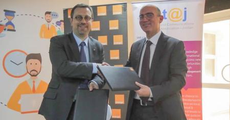 Orange Jordan signs Memorandum of Understanding for strategic partnership with intajs Blue Ocean Council