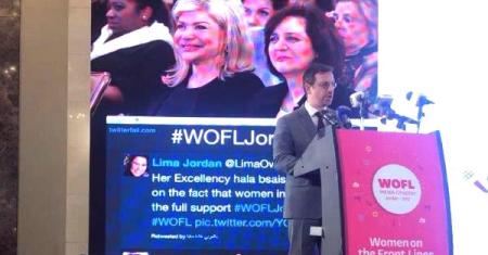 Orange Jordan is the official telecommunications sponsor of the “Women on the Front Lines” conference in Jordan