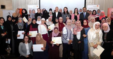 Graduation of the first group of women within the Women’s Digital Centers
