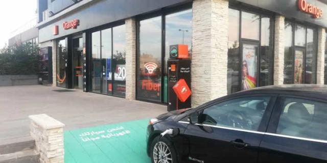 Orange Jordan launches two car charging stations