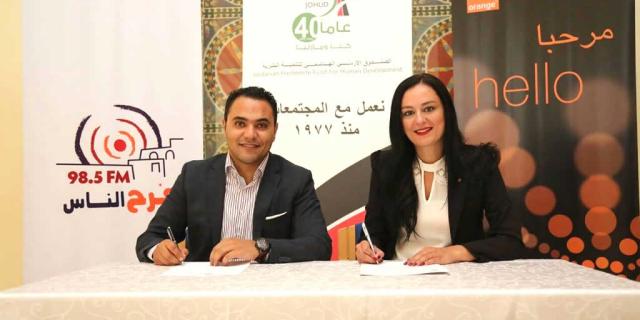 Orange Jordan signs a strategic partnership with Farah Al Nas Radio