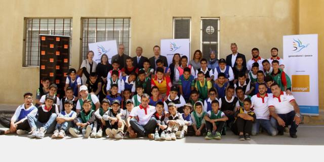 Orange Jordan reinforces its commitment to Generations For Peace program