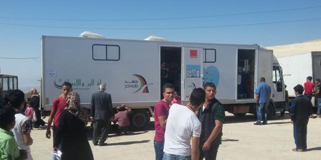 Orange Jordan supports free medical day in a number of villages in Madaba in partnership with the Jordanian Hashemite Fund for Human Development