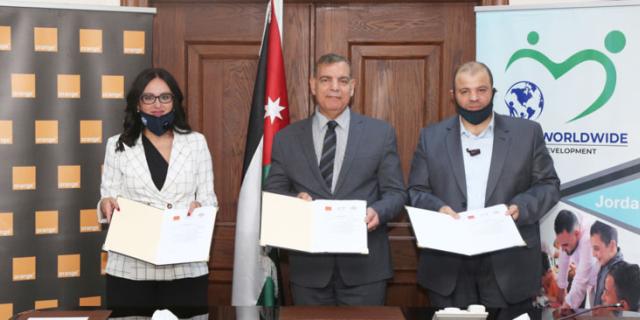 Orange Jordan cooperates with the Ministry of Health and Rahma Worldwide for Aid and Development to support people with hearing impairments
