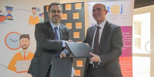 Orange Jordan signs Memorandum of Understanding for strategic partnership with intajs Blue Ocean Council