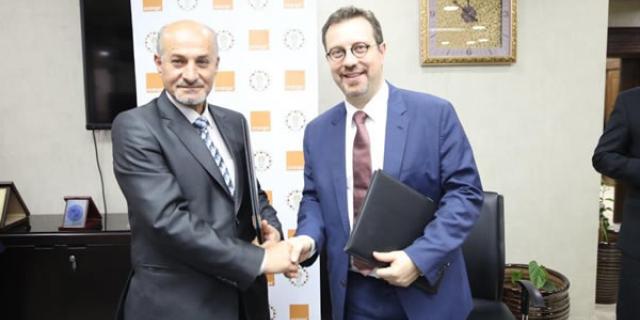 Orange Jordan offers its services to the Greater Irbid Municipality and Yarmouk Water Company