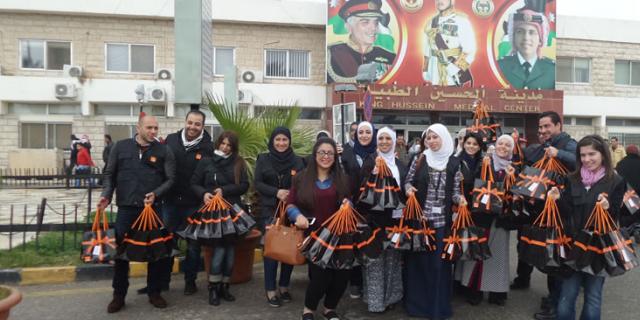 Orange Jordan celebrates mothers at King Hussein Medical Center