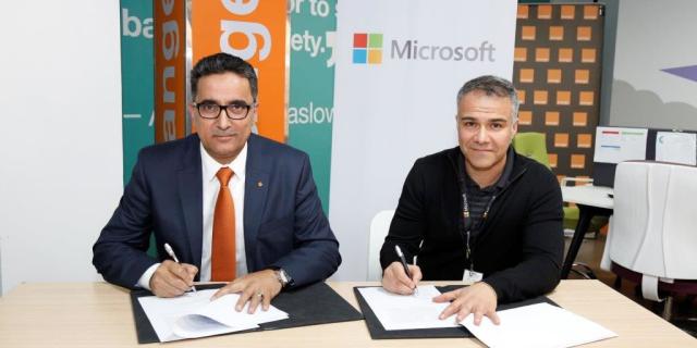 Orange Jordan signs a strategic partnership with Microsoft Jordan